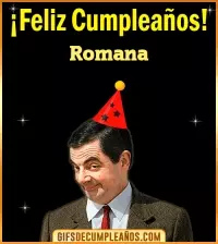GIF Feliz Cumpleaños Meme Romana